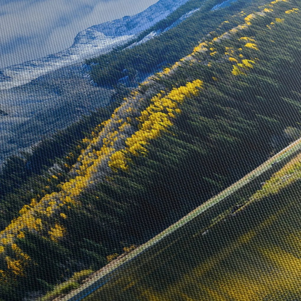 Tablou - Lost Lake, Oregon (cu ceas) (90x30 cm)