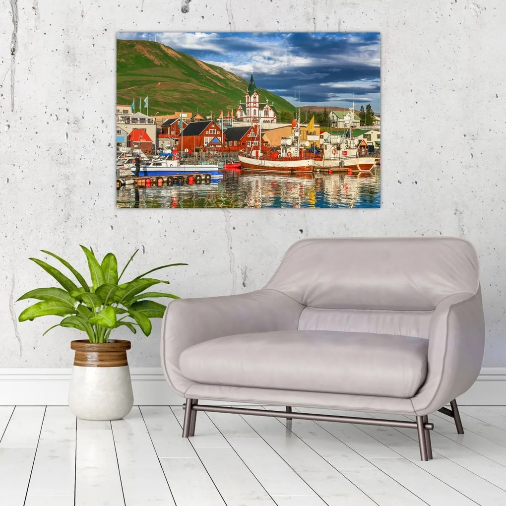 Tablou - Húsavík (90x60 cm)