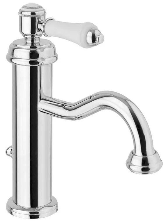 Baterie argintiu-lucios pentru chiuvetă înaltă Vienna – Sapho