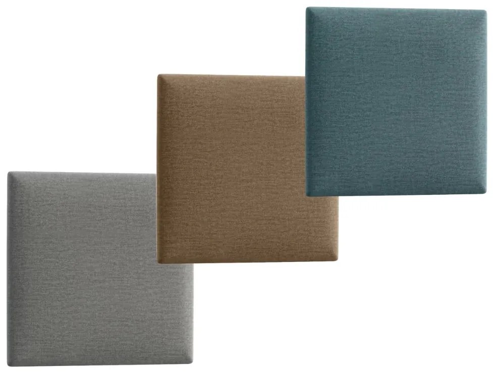 Panou de perete tapitat QUADRATTA 40 x 40 cm – mai multe culori Culoare: Gri inchis