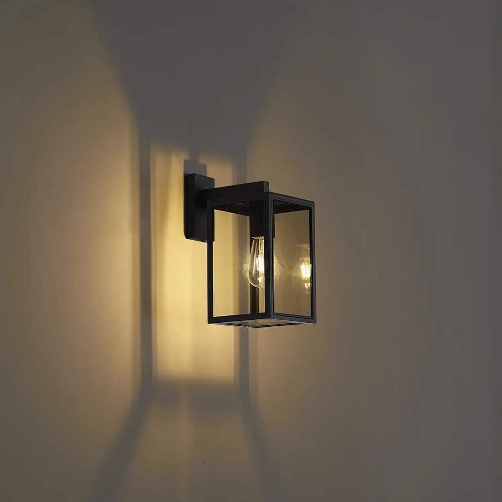 Lampă industrială de exterior de perete gri închis IP44 - Sutton Down