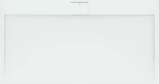 Cadita de dus dreptunghiulara Ideal Standard i.life Ultra Flat S alb pur 170x90 cm