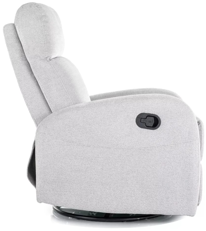 Fotoliu recliner Olimp gri deschis Raven06