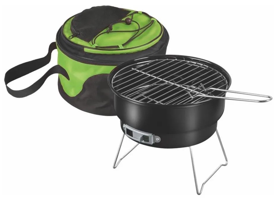 Grătar pe cărbuni + geantă termoizolantă Fieldmann