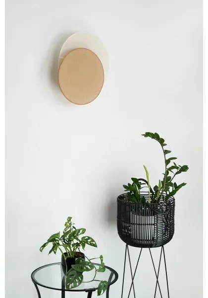 Brilagi - Aplica de perete CIRCLES 1xE27/15W/230V 45x45 cm bej/crem