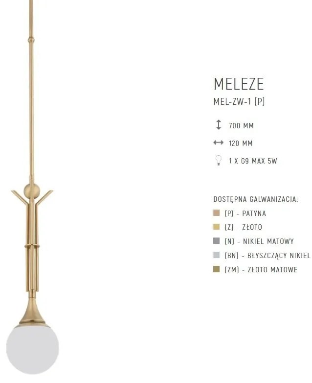 Lustra, Pendul deosebit design LUX realizat manual MELEZE