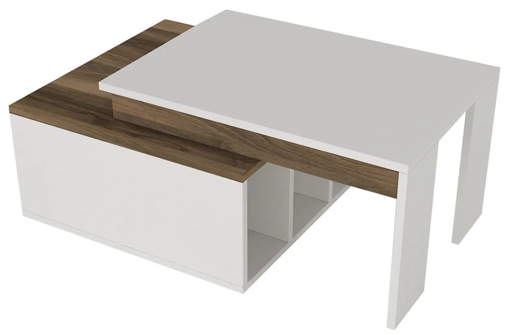 Masă de cafea Kolarado White Walnut