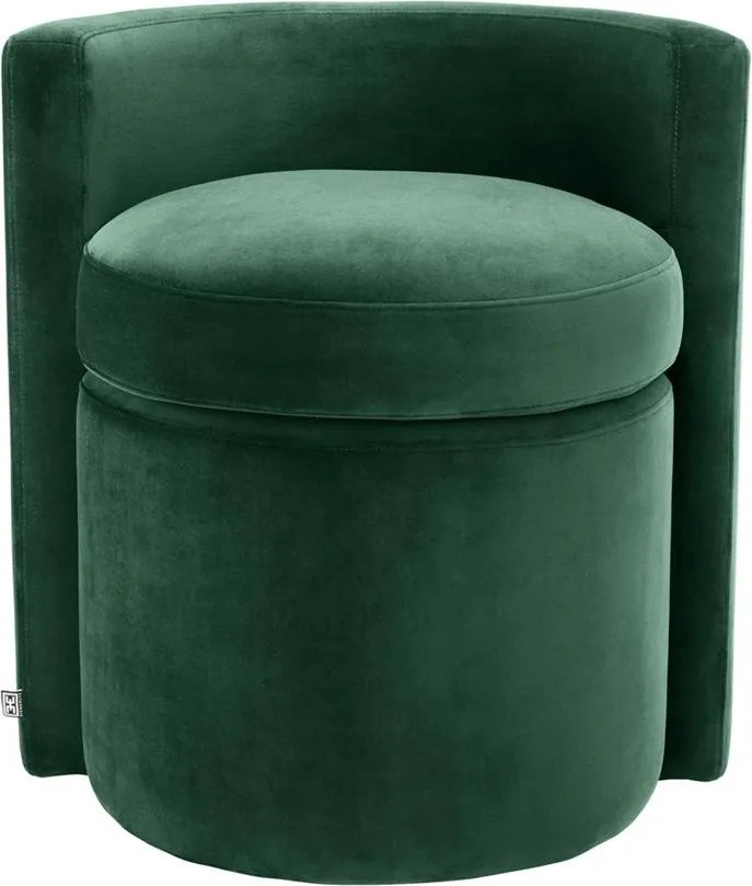 Fotoliu design LUX Arcadia, catifea verde inchis 113162 HZ