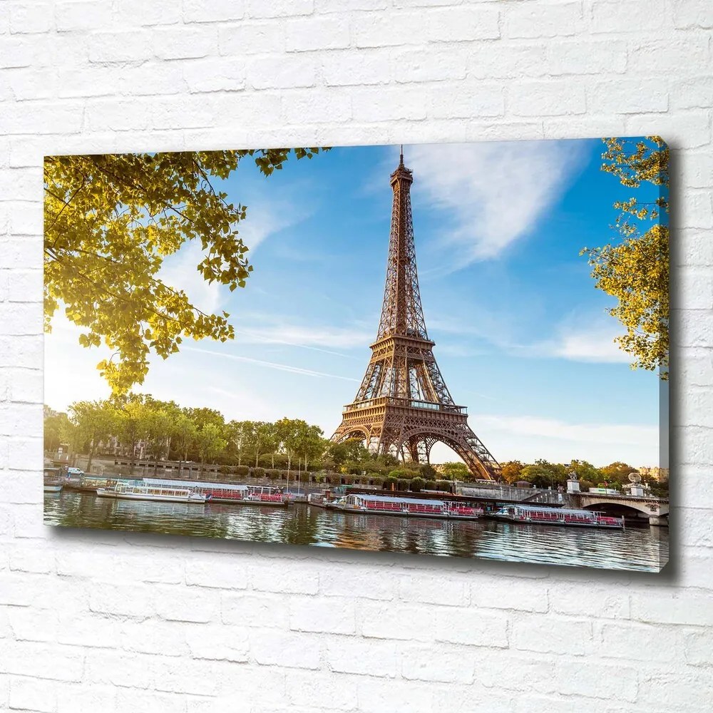 Tablouri tipărite pe pânză Turnul eiffel din paris