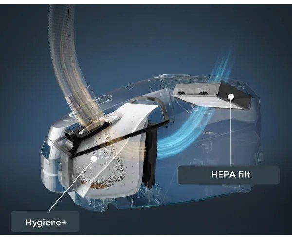 Rowenta - Aspirator cu sac GREEN FORCE MAX ECO TOTAL CLASSIC 900W/230V negru