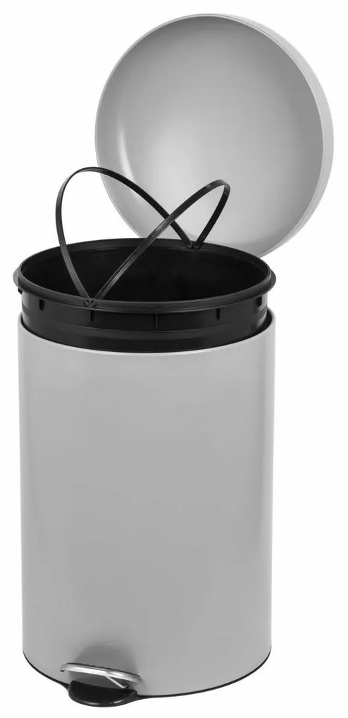Coș cu pedale Alda Doman Freedom Fresh 20 l, gri, 20 l