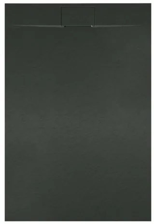 Cadita Baie Din Compozit , Smack , 100 X70 Cm, Cu Sifon,Negru US