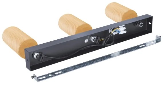 Spot Brilagi SELE 3xGU10/30W/230V negru/bej