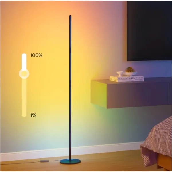 Govee - Lampă de podea dimabilă LED RGBW LITE MATTER, 24W/230V, Wi-Fi