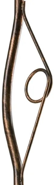 Lustră LED pe tijă Brilagi ANTICO 1xE27/60W/230V bronz patină