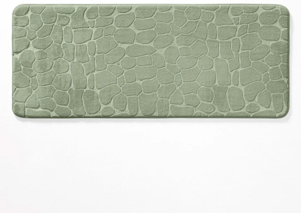 Covoraș de baie verde 50x120 cm Ricochet – douceur d'intérieur