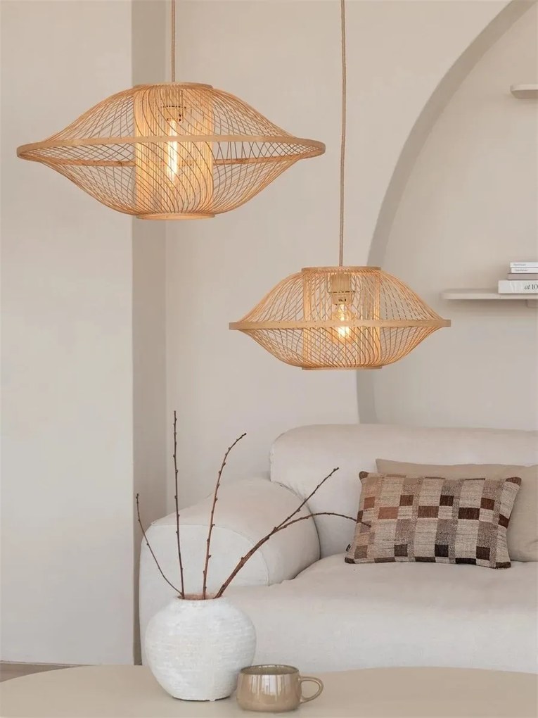 Lustra/Pendul Eco, Bambus, Maui natural, S