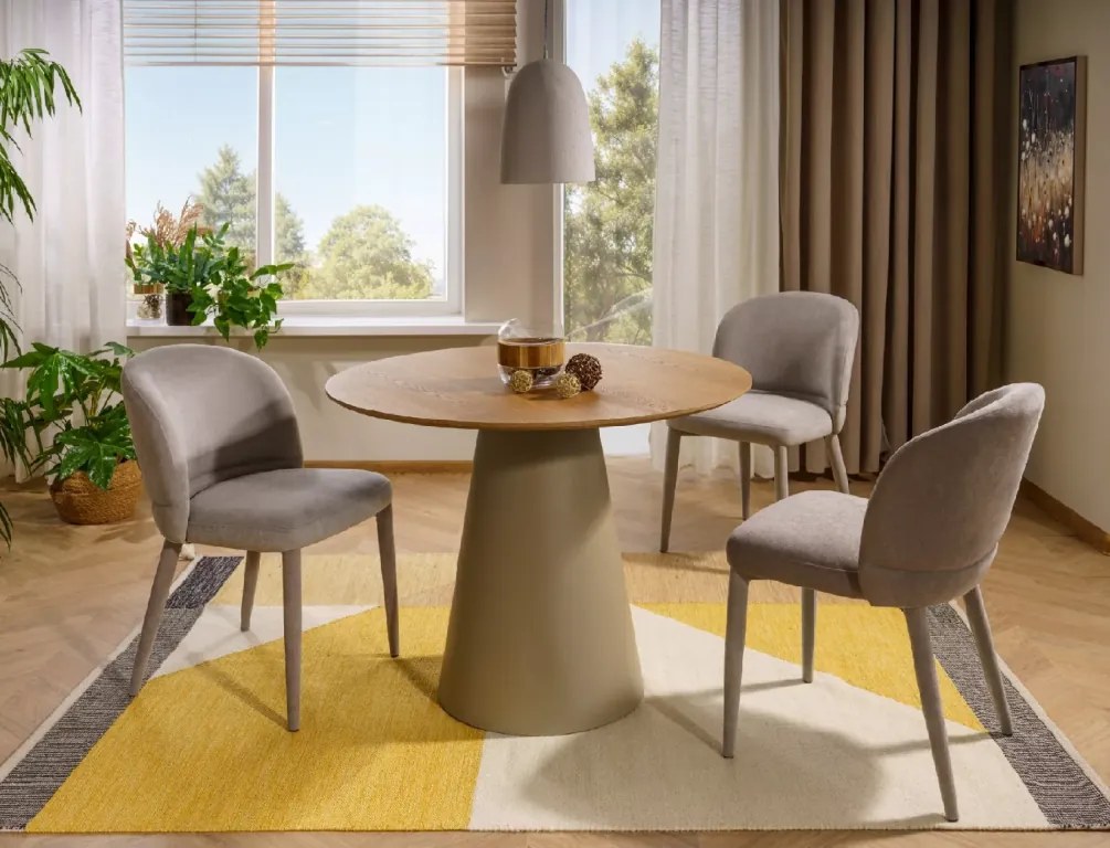 Scaun de sufragerie TINO WIND, gri