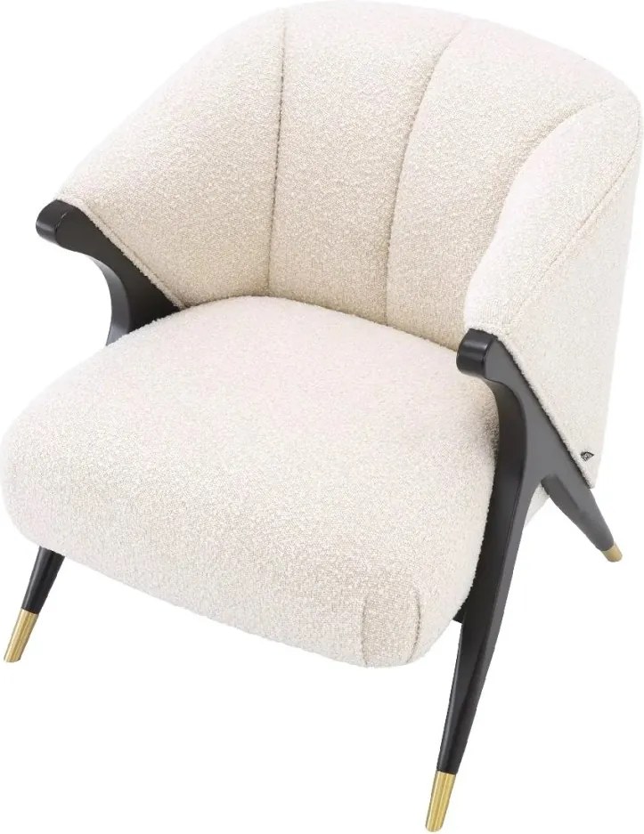 Scaun LUX design modern Pavone boucle cream