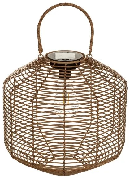 Atmosphera - Lampă solară LED CUBA LED/1,2V 800 mAh IP44 ratan