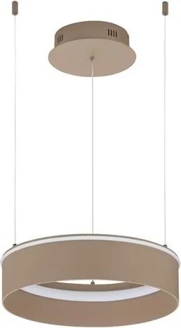 Lustra LED design circular OLIVIA bej D-40cm