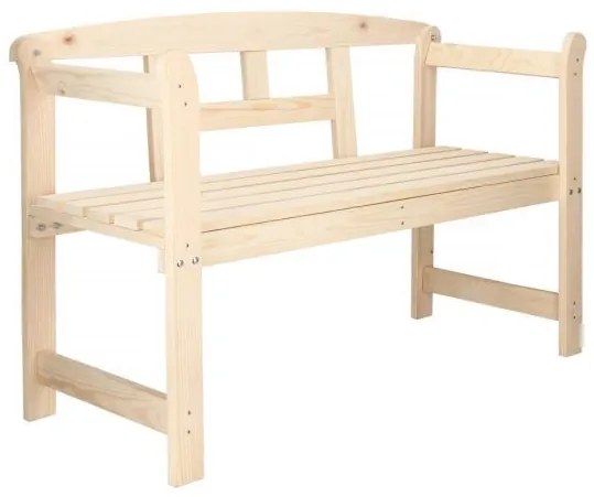 Banca de gradina, lemn, 119x45x78 cm, Springos