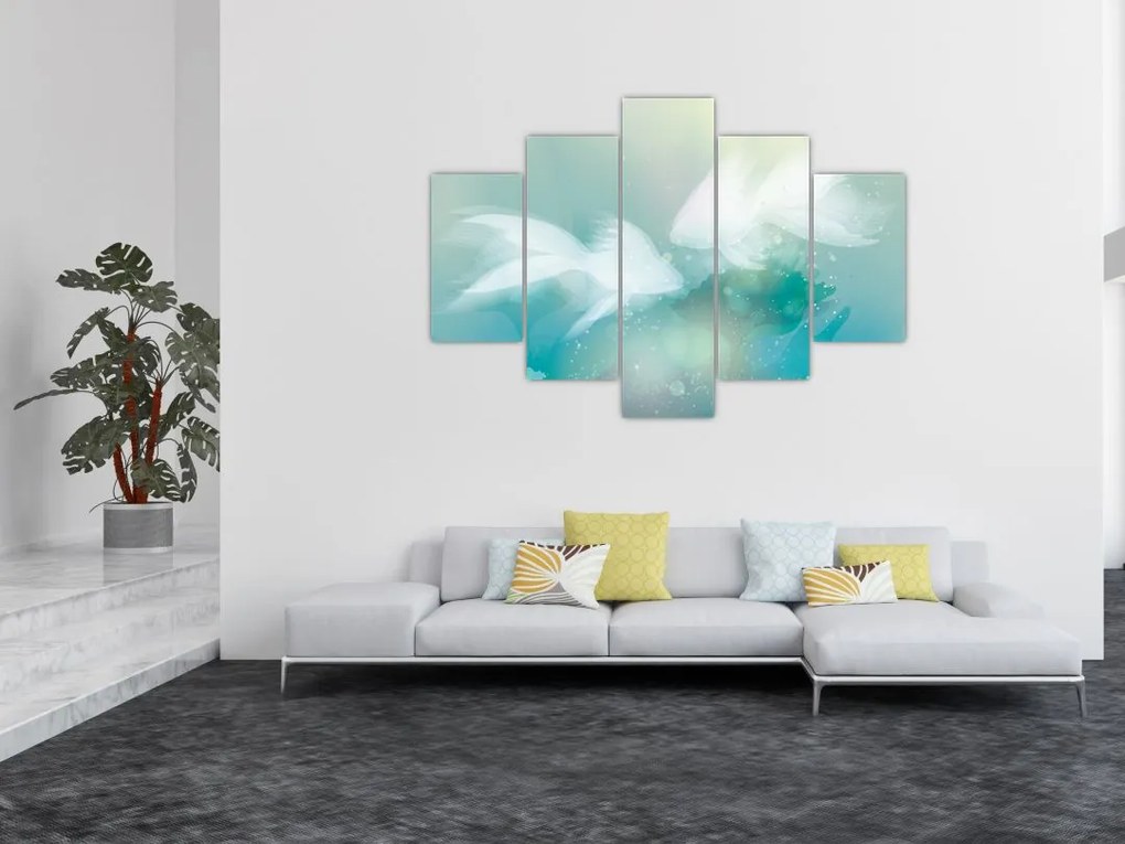 Tablou - Peștișori (150x105 cm)