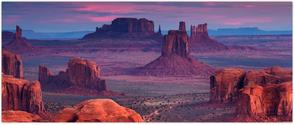 Tablou - Hunts Mesa (120x50 cm)