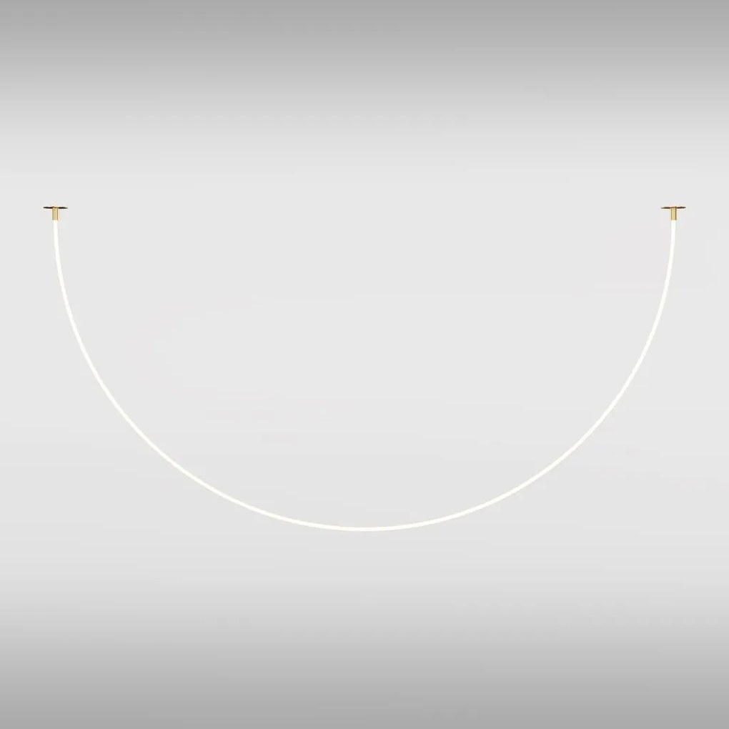 Lustra LED incastrabila tavan fals design modern Tau auriu