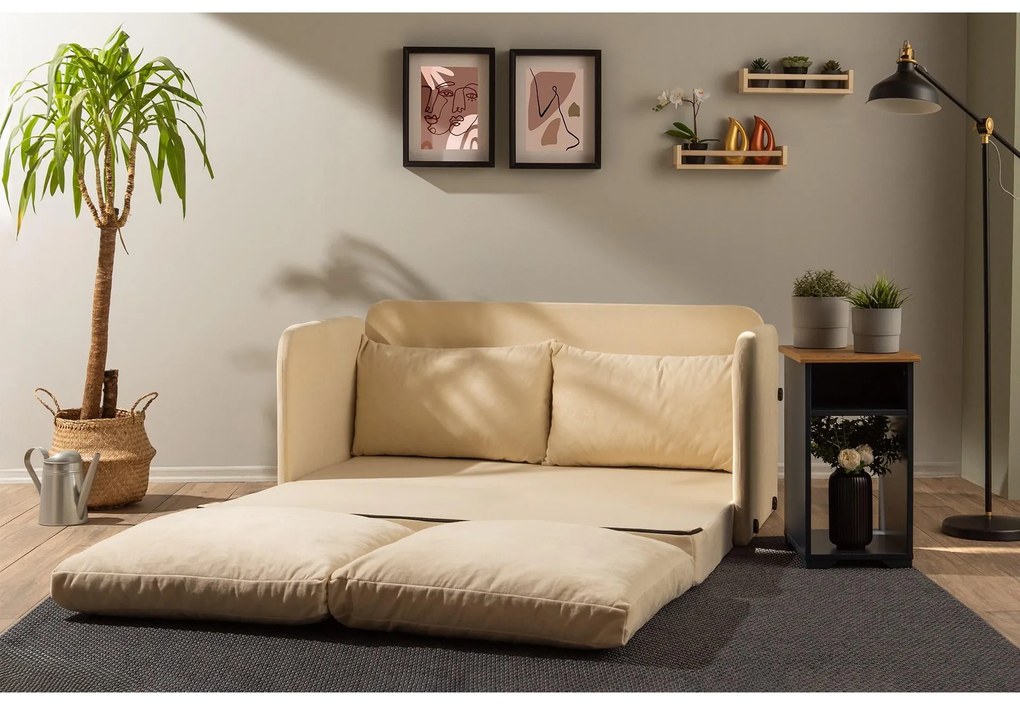 Canapea extensibilă Sagoretti XL (Crem). 1107015