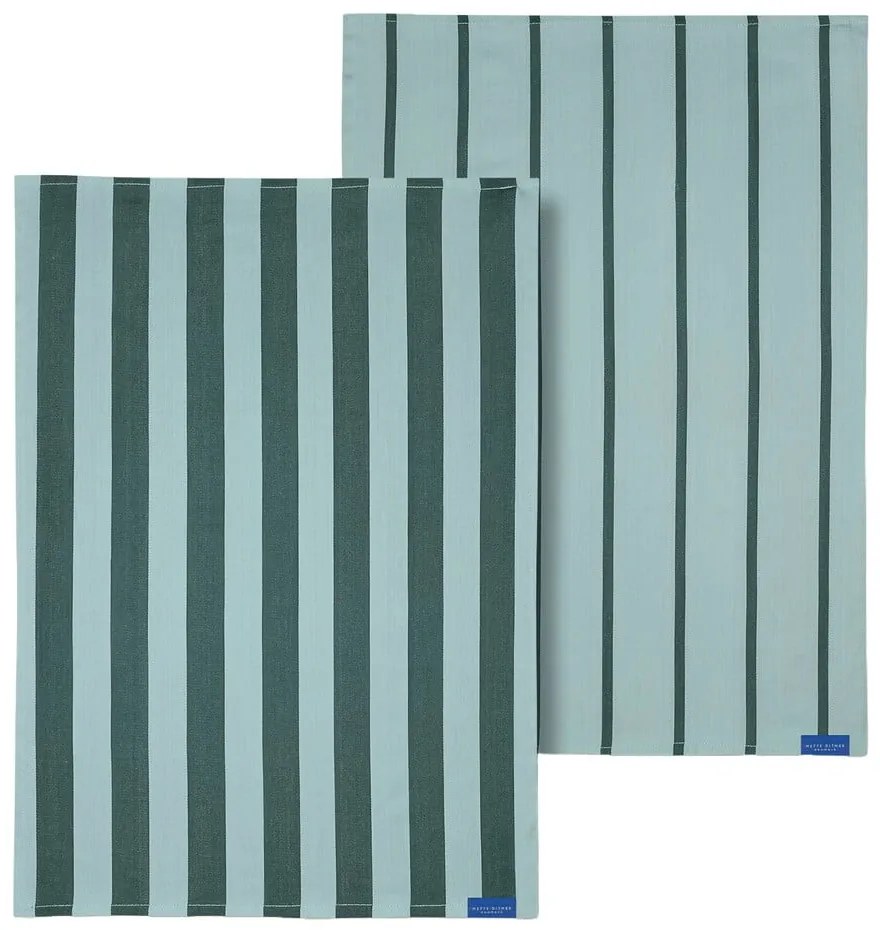Prosoape de vase 2 buc. din bumbac 50x70 cm Stripes – Mette Ditmer Denmark
