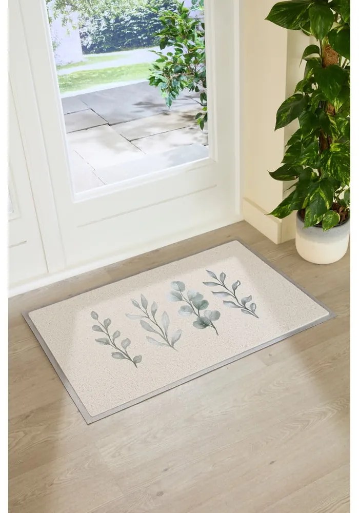 Covoraș de intrare 40x70 cm Neutral Leaves – Artsy Doormats