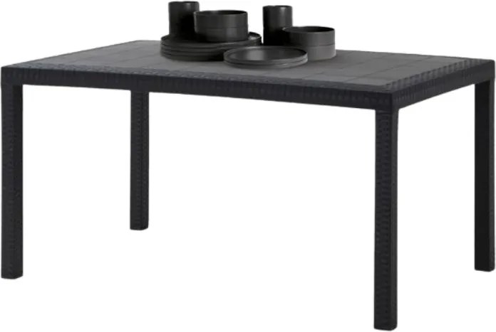 Masa Martin terasa, 150/90 cm, ratan sintetic