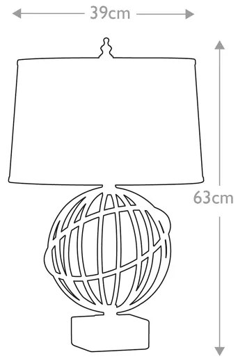 Lampă de masă Feiss FE-SPENCER-TL SPENCER 1xE27/60W/230V