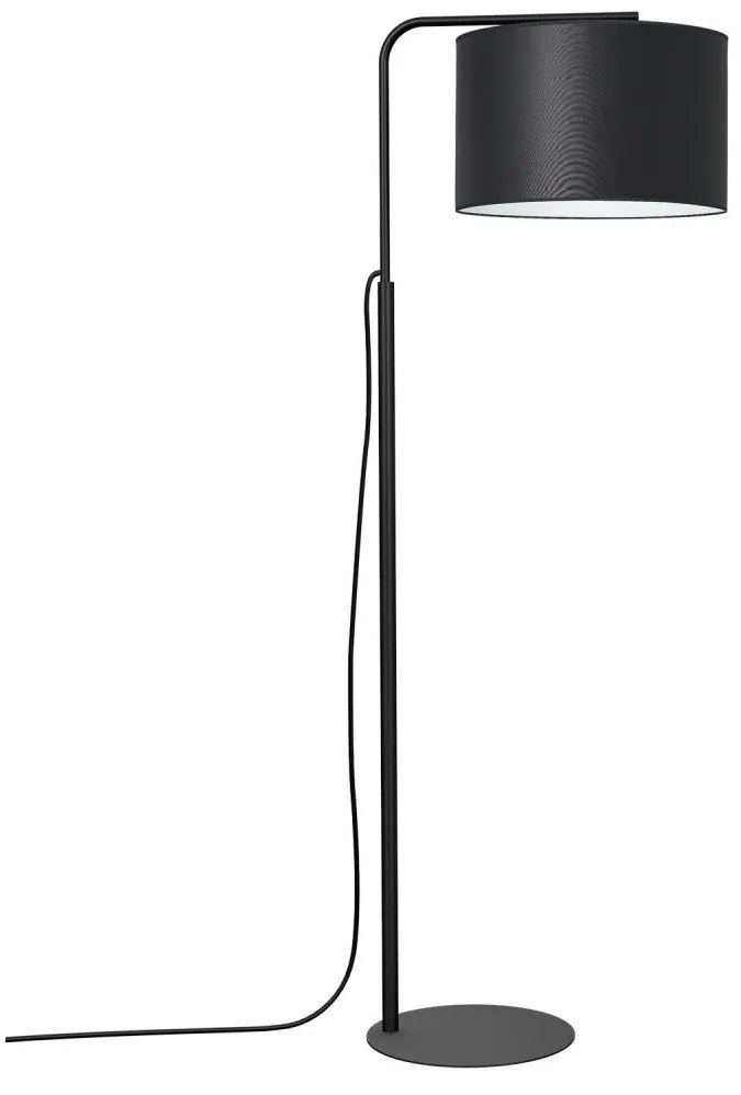 Lampadar ARDEN 1xE27/60W/230V negru/alb