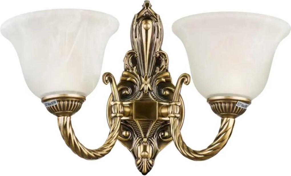 Brilagi - Lampă de perete CLASSIC 2xE14/10W/230V alamă