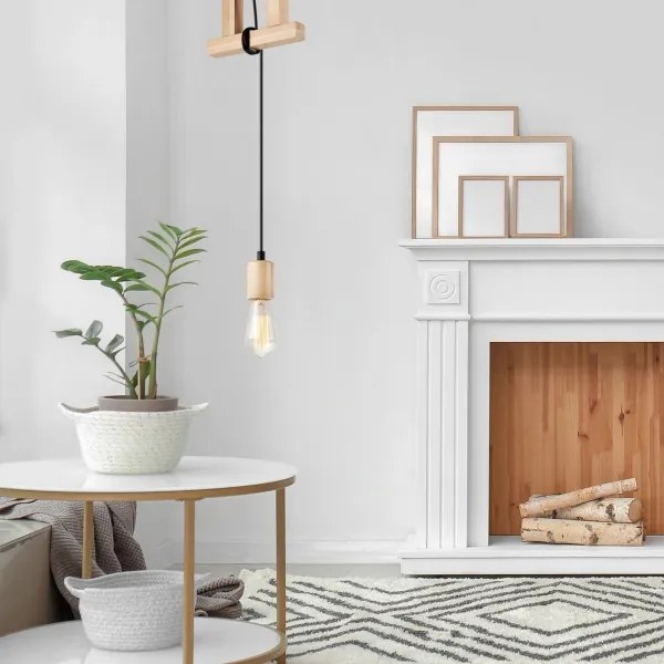 Candelabru pe cablu LEON 1xE27/60W/230V