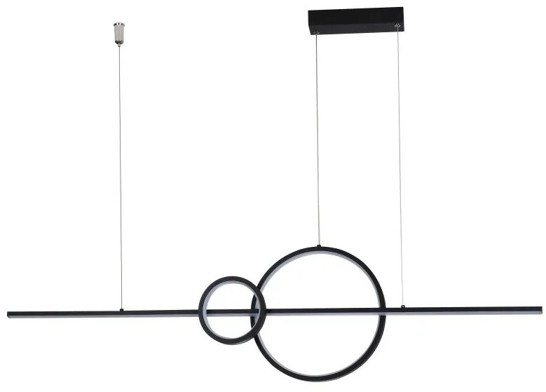 Lustra LED suspendata design modern SARA BK