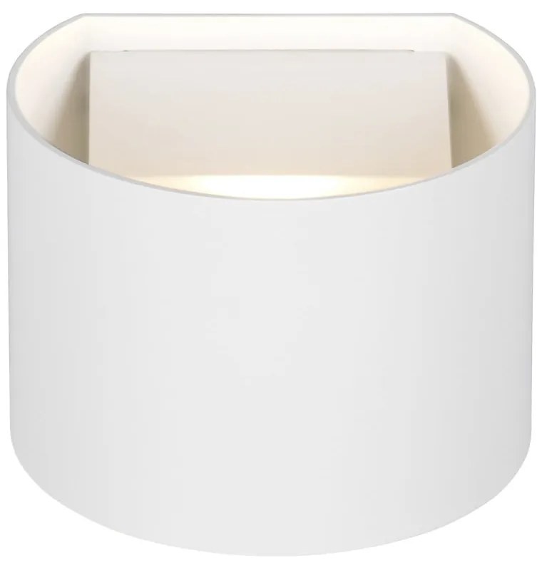 Corp de iluminat pentru exterior LED de perete cu senzor de mișcare cu USB (înălțime 10 cm) Genie – Trio