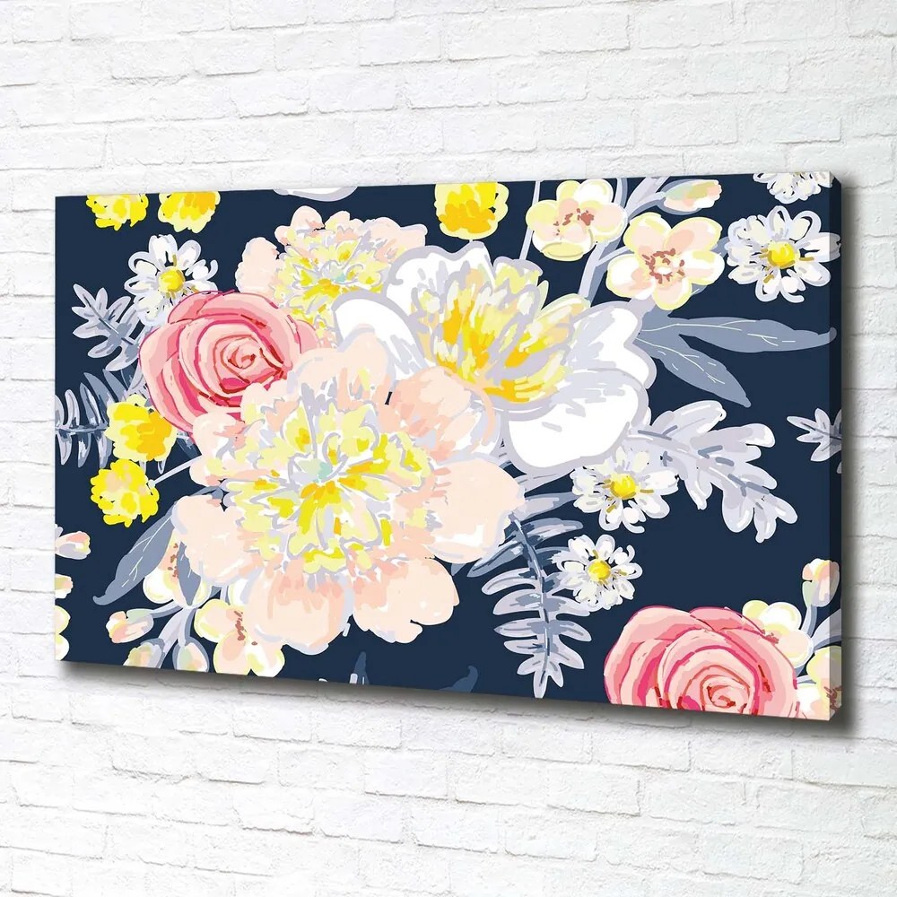 Tablou canvas Model floral