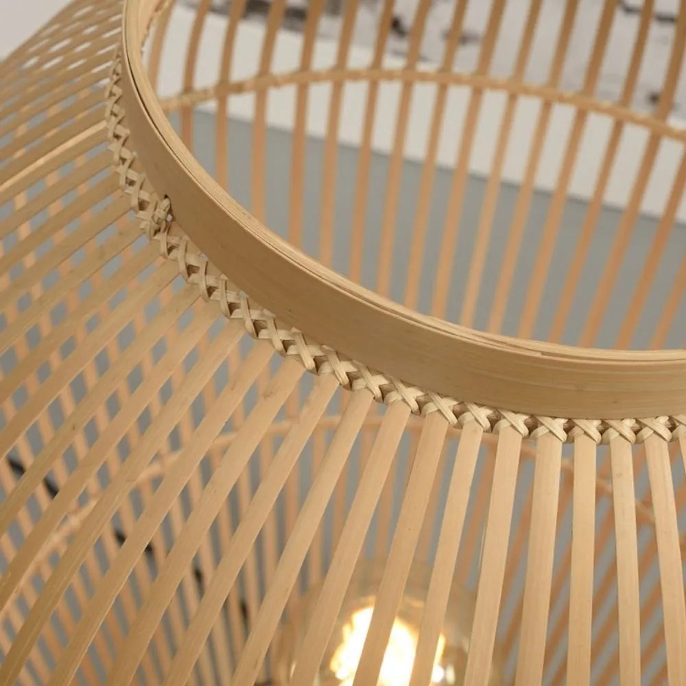 Lampa de podea Tuvalu bamboo natural, S TUVALU/F50/N