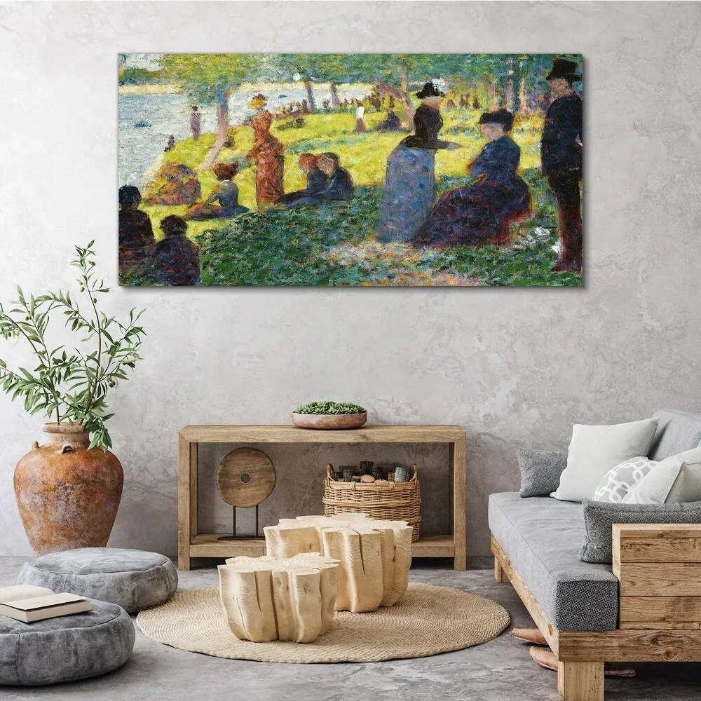 Tablou canvas La Grande Jatte Seurat