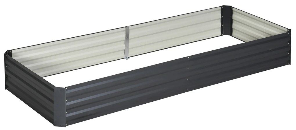 Outsunny Pat de Grădină Înălțat pentru Exterior, Gri | Aosom Romania