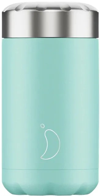 Termos pentru mâncare Chilly's Bottles - verde pastel 500 ml, colecția Original
