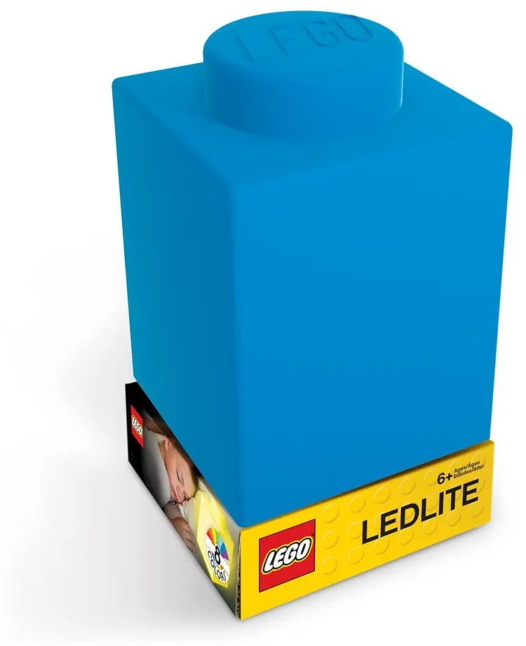 Lumină de veghe LEGO® Classic Brick, albastru