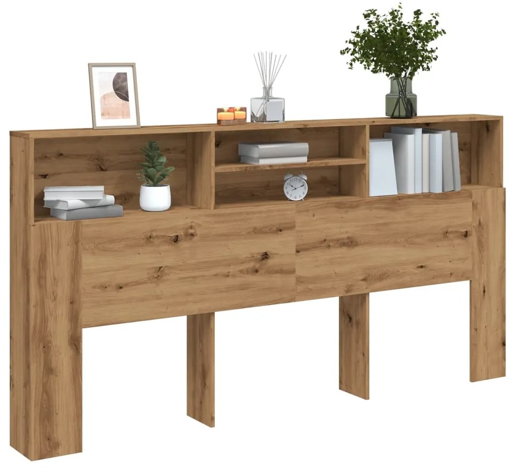 vidaXL Tăblie pat/dulap, lemn artizanal 200x19x103,5 cm lemn prelucrat
