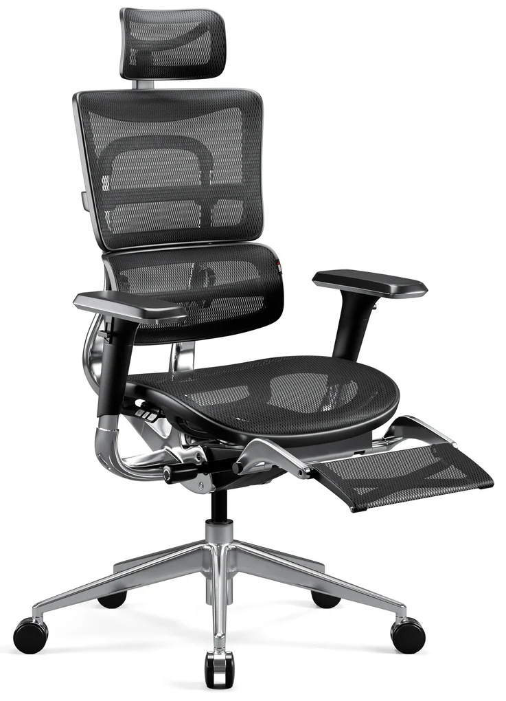 Scaun ergonomic DIABLO V-MASTER: negru