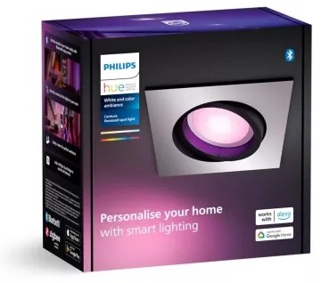 Corp de iluminat LED RGBW încastrat dimabil Philips Hue CENTURA 1xGU10/4,2W/230V