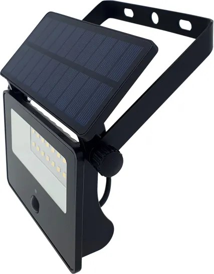 Proiector LED solar de exterior cu senzor LED/2W/3,7V 4200K IP44
