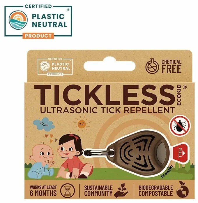 TICKLESS® ECOKid Dispozitiv ultrasonic pentrurespingerea căpușelor și puricilor pentru copii